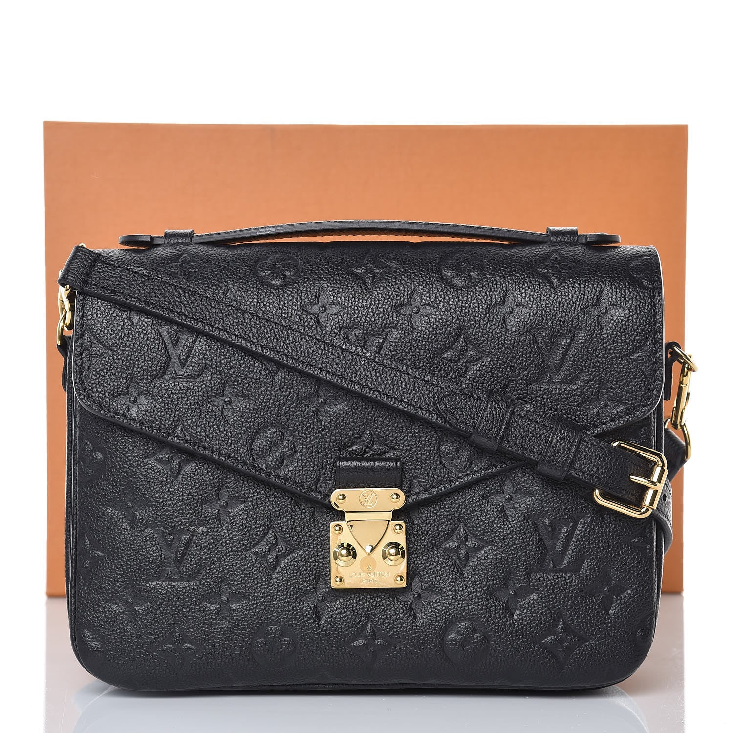 Louis Vuitton Empreinte Pochette Metis Black 9 of 9