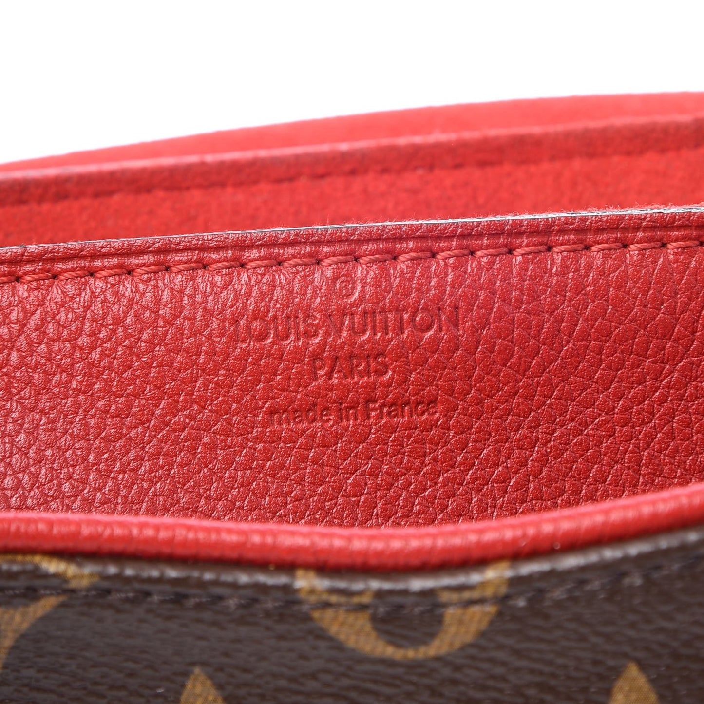 Monogram Pallas Chain Cherry