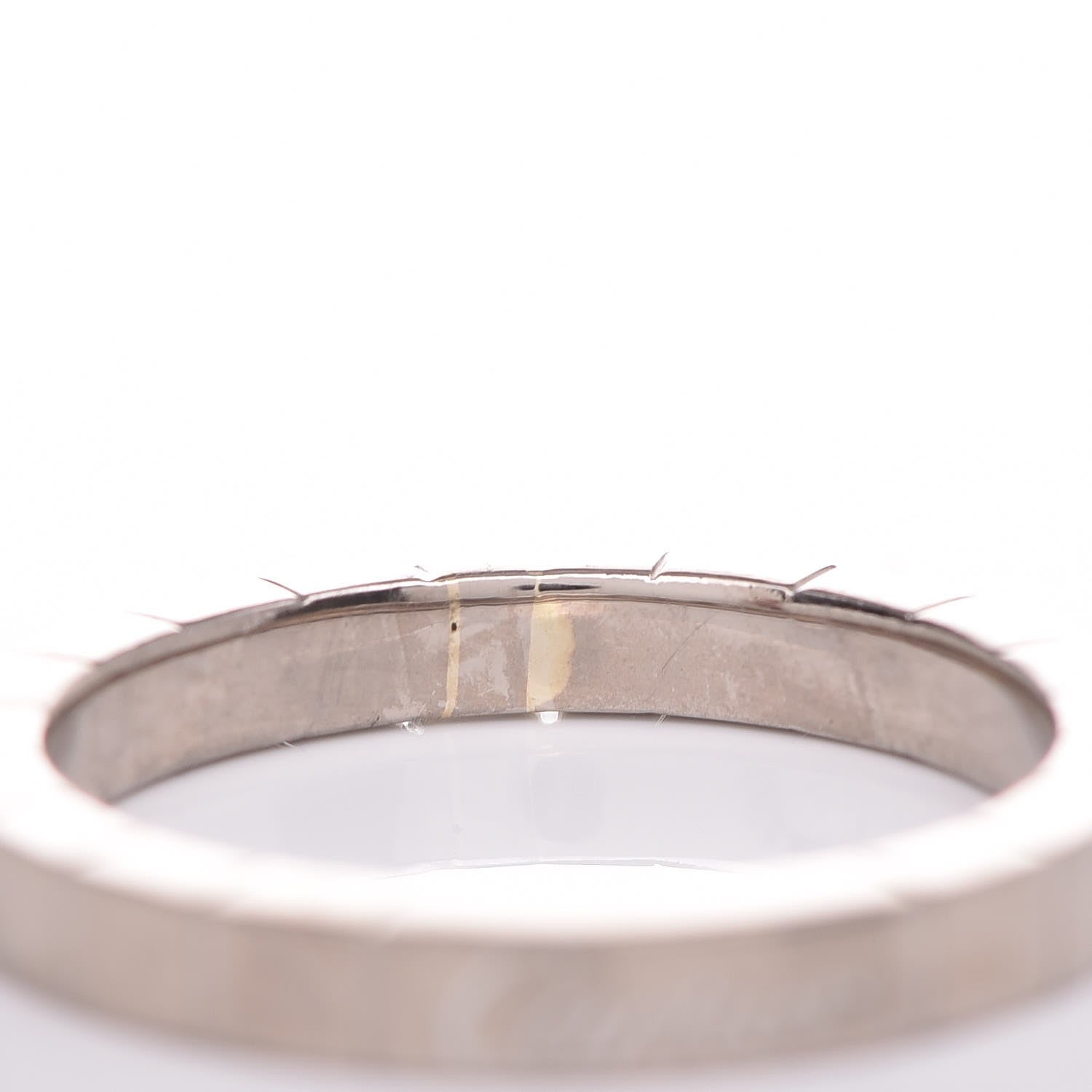 Cartier 18K White Gold Lanieres Ring 59 8.75 5 of 5