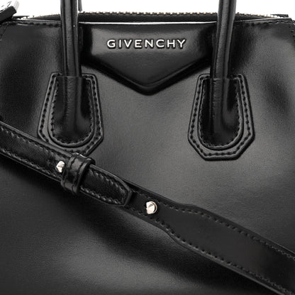 Givenchy Shiny Lord Calfskin Mini Antigona Black 8 of 13