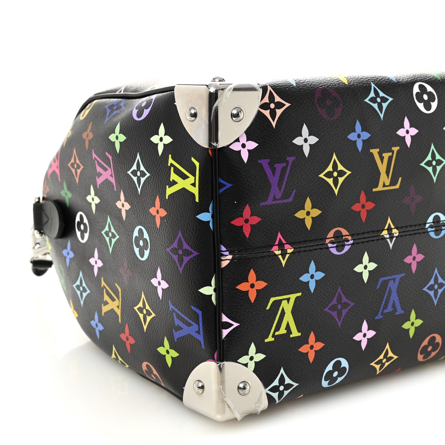 Louis Vuitton LV X TM Monogram Multicolor Speedy Soft 30 Black 8 of 9