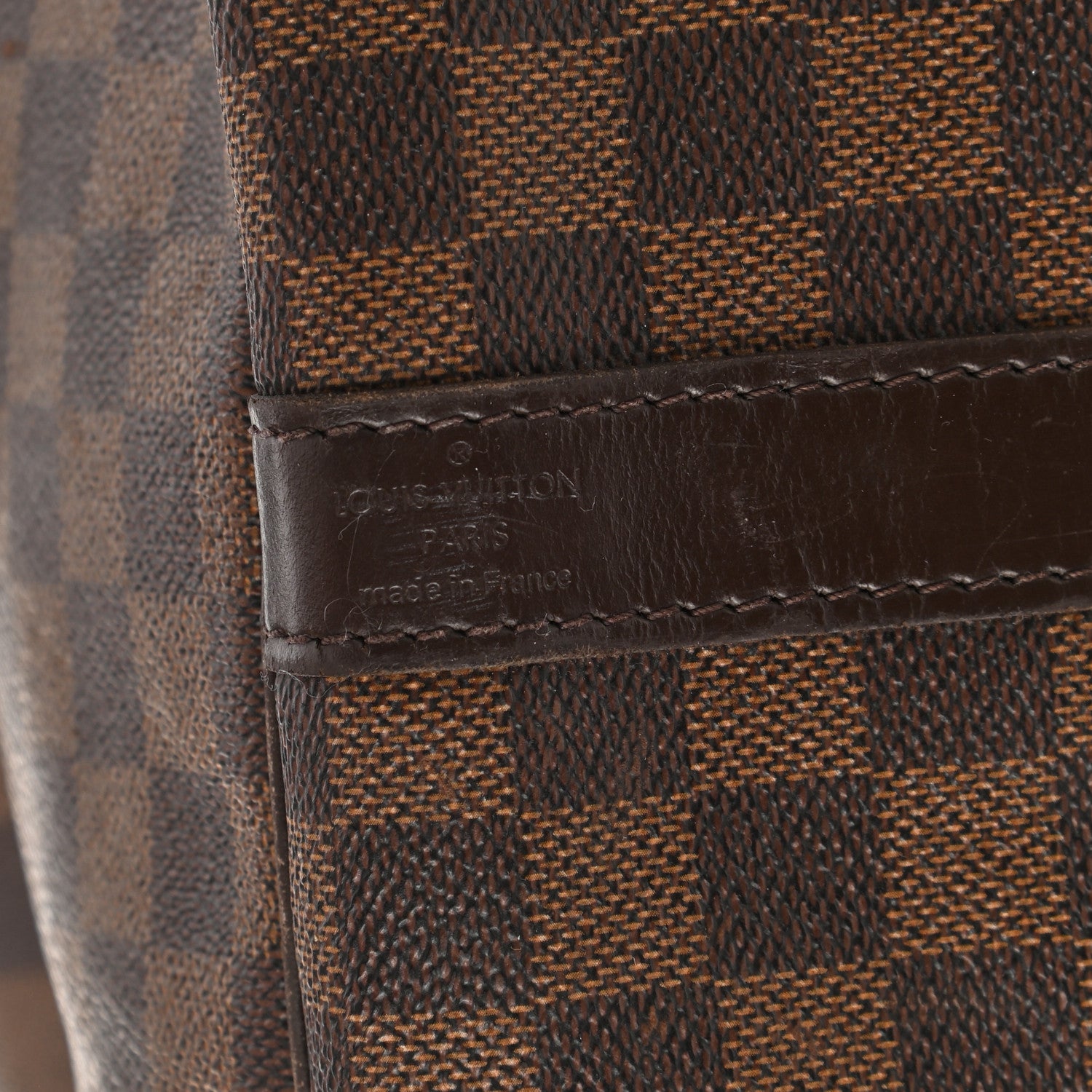 Louis Vuitton Damier Ebene Keepall Bandouliere 55 5 of 17