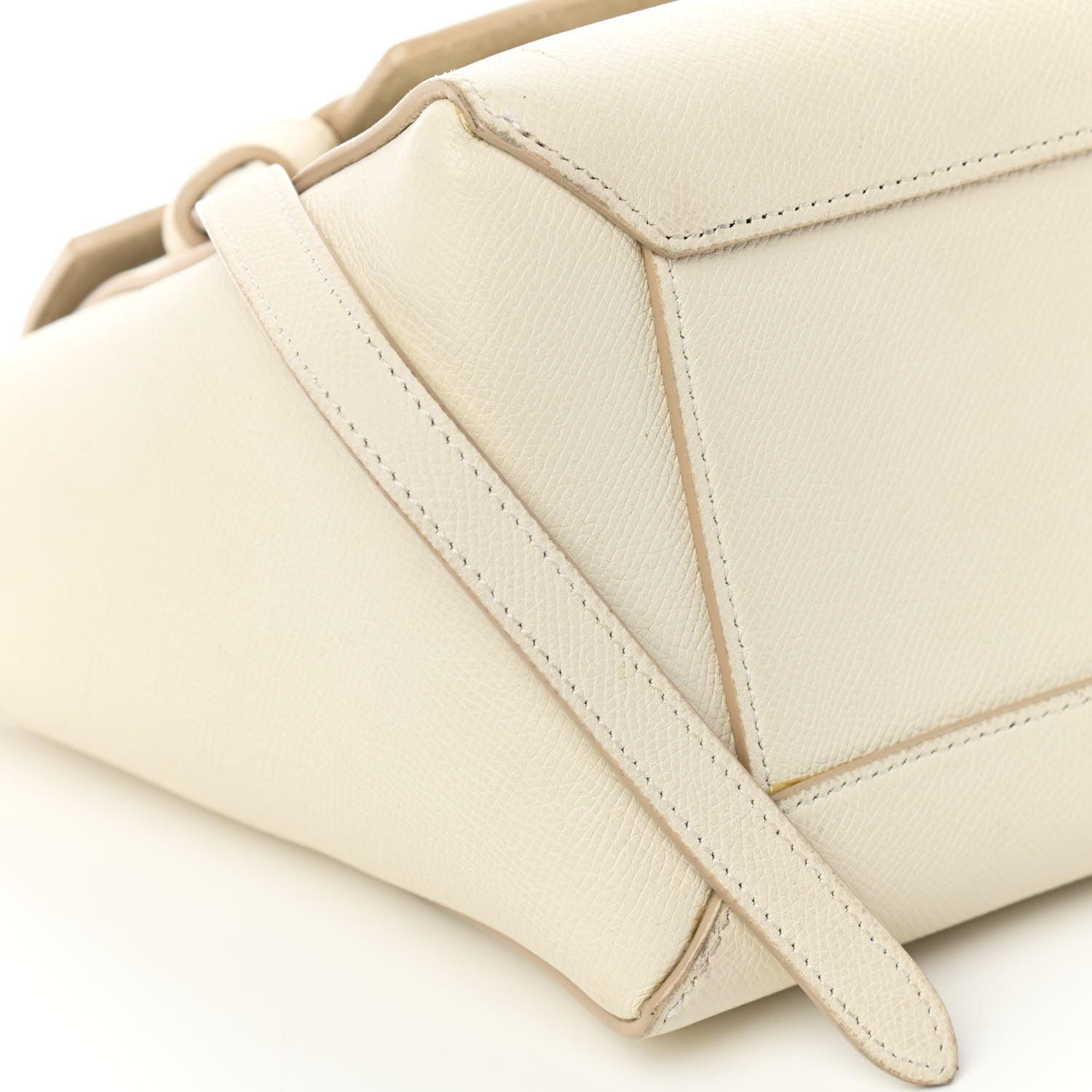 Celine Grained Calfskin Micro Belt Bag Linen 8 of 13