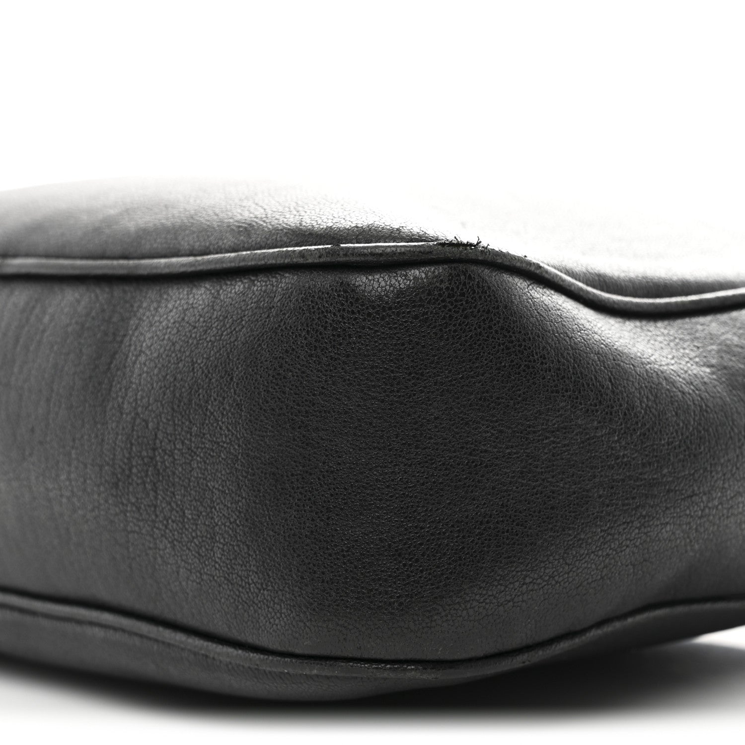 Saint Laurent Lambskin Monogram Embossed Small Lou Camera Bag Black 10 of 11