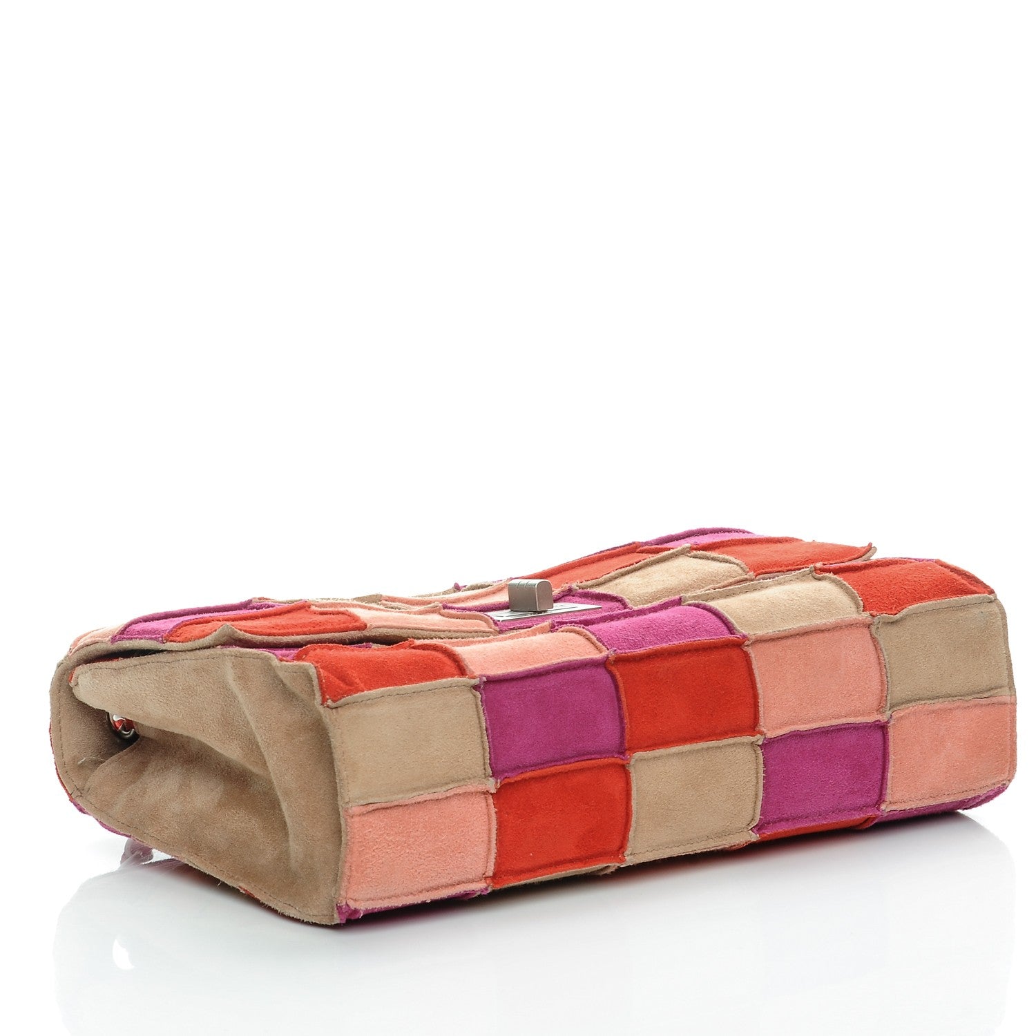 Chanel Suede Patchwork Medium Mademoiselle Flap Multicolor 4 of 7