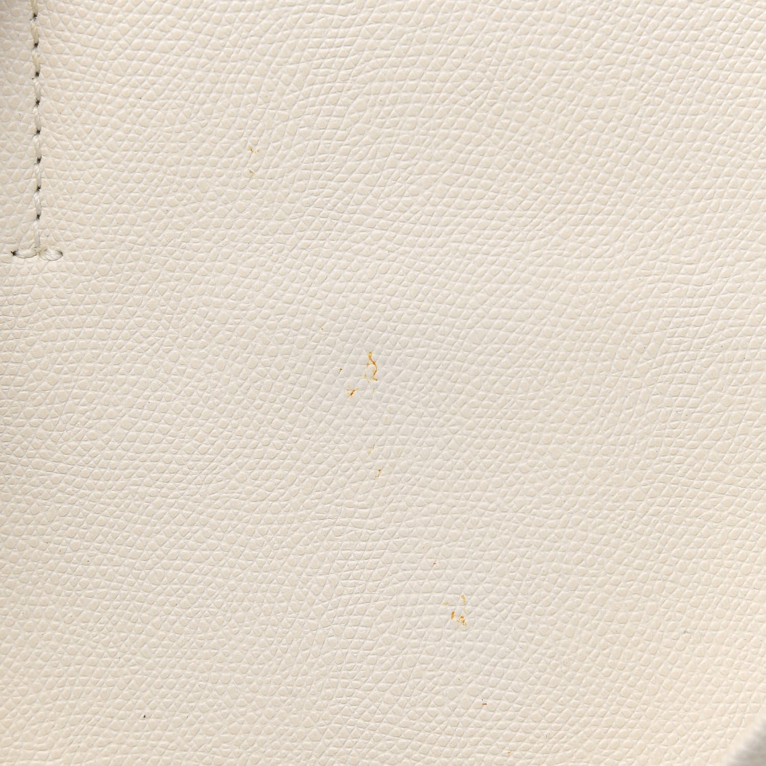 Celine Grained Calfskin Medium Horizontal Cabas Phantom White 11 of 11