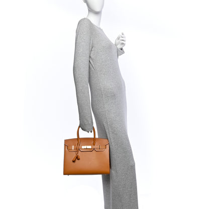 Hermes Vache Naturelle Grainee Birkin Sellier 30 Natural Sable 2 of 12