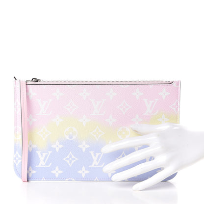 Louis Vuitton Monogram Escale Neverfull MM GM Pochette Pastel 2 of 6