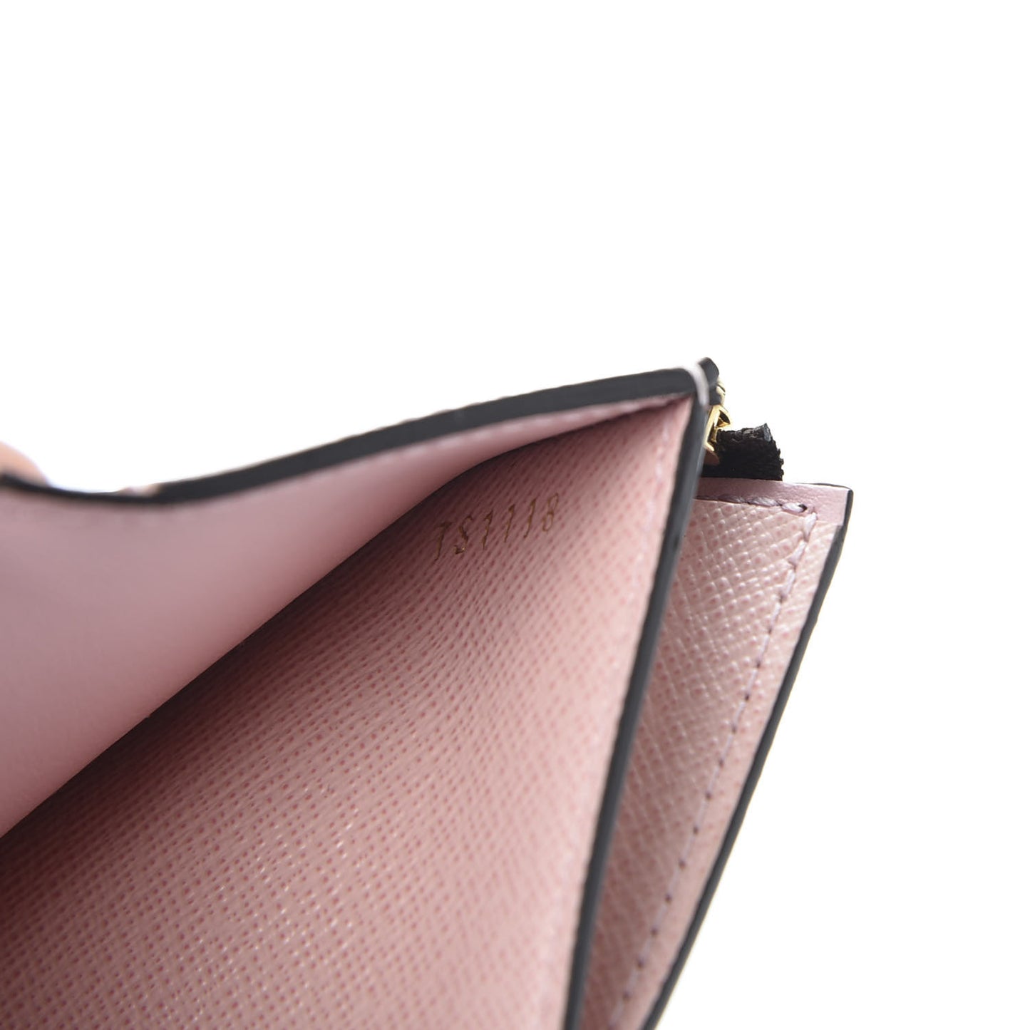 Monogram Zoe Wallet Rose Ballerine