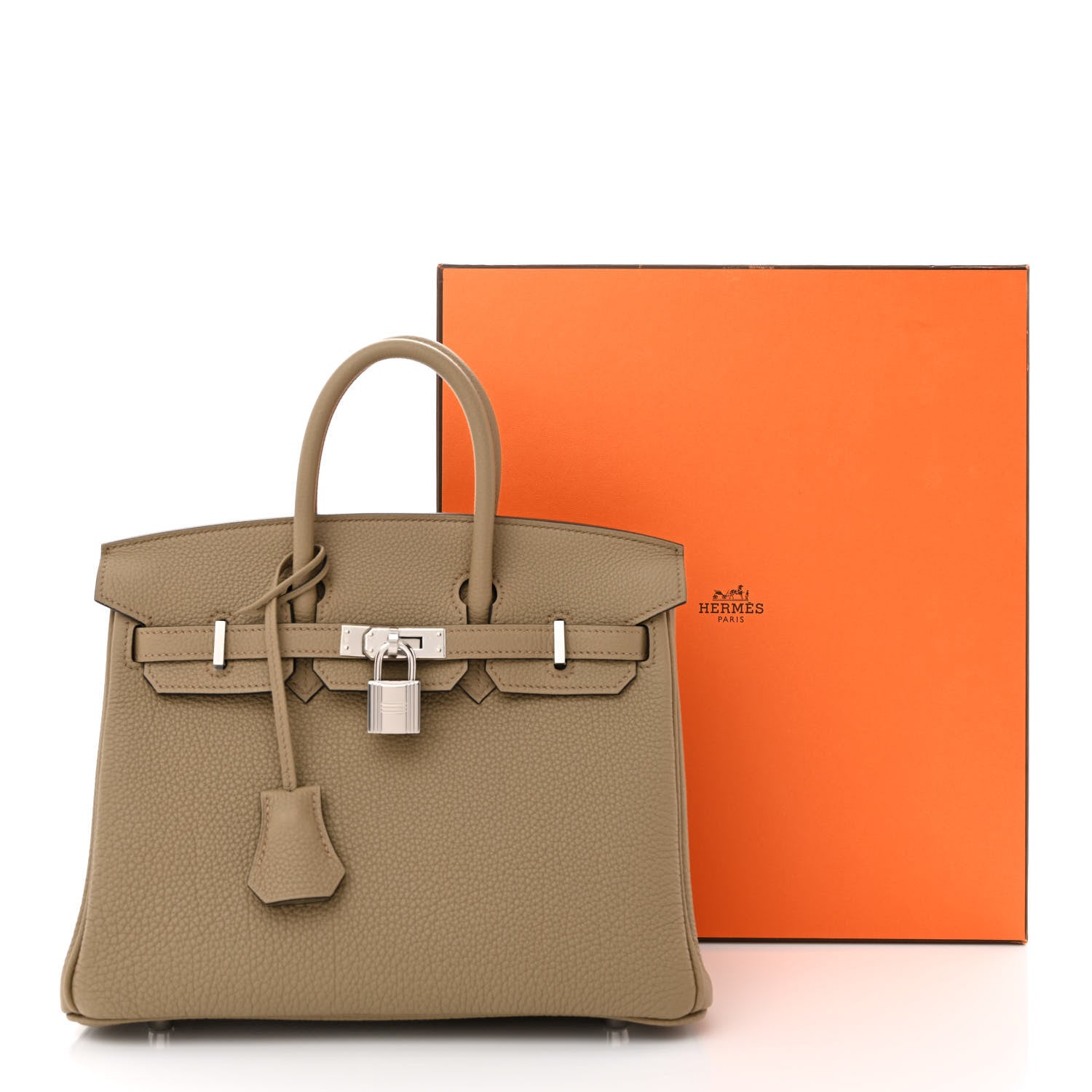Hermes Togo Birkin 25 Beige Marfa 11 of 11