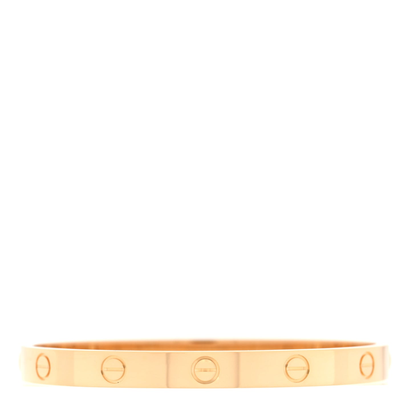 18K Yellow Gold LOVE Bracelet 17
