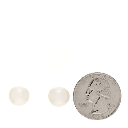 Mikimoto 18K White Gold South Sea Pearl 10.5-11mm Stud Earrings 2 of 5