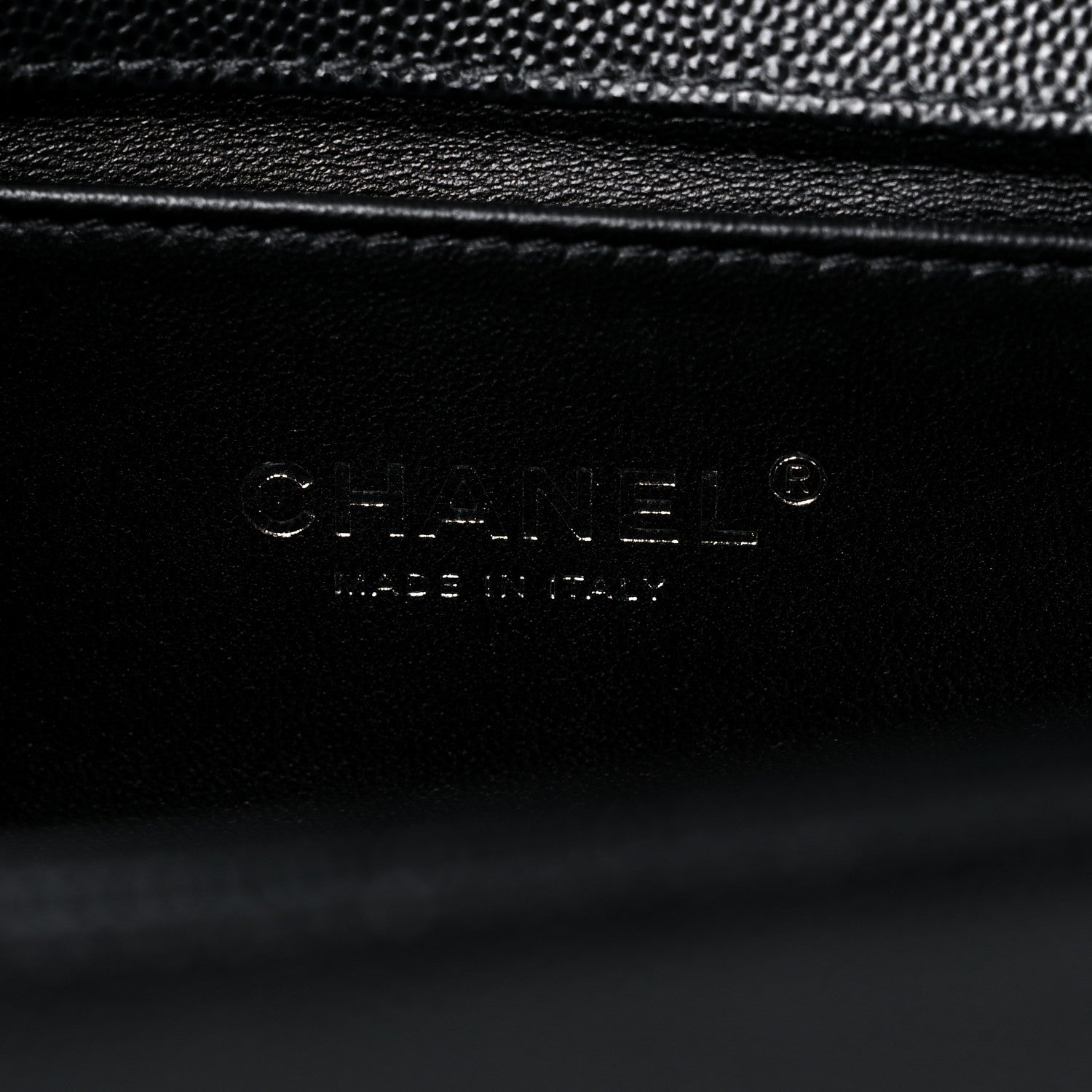 Chanel Caviar Quilted Medium Boy Flap Black 6 of 11