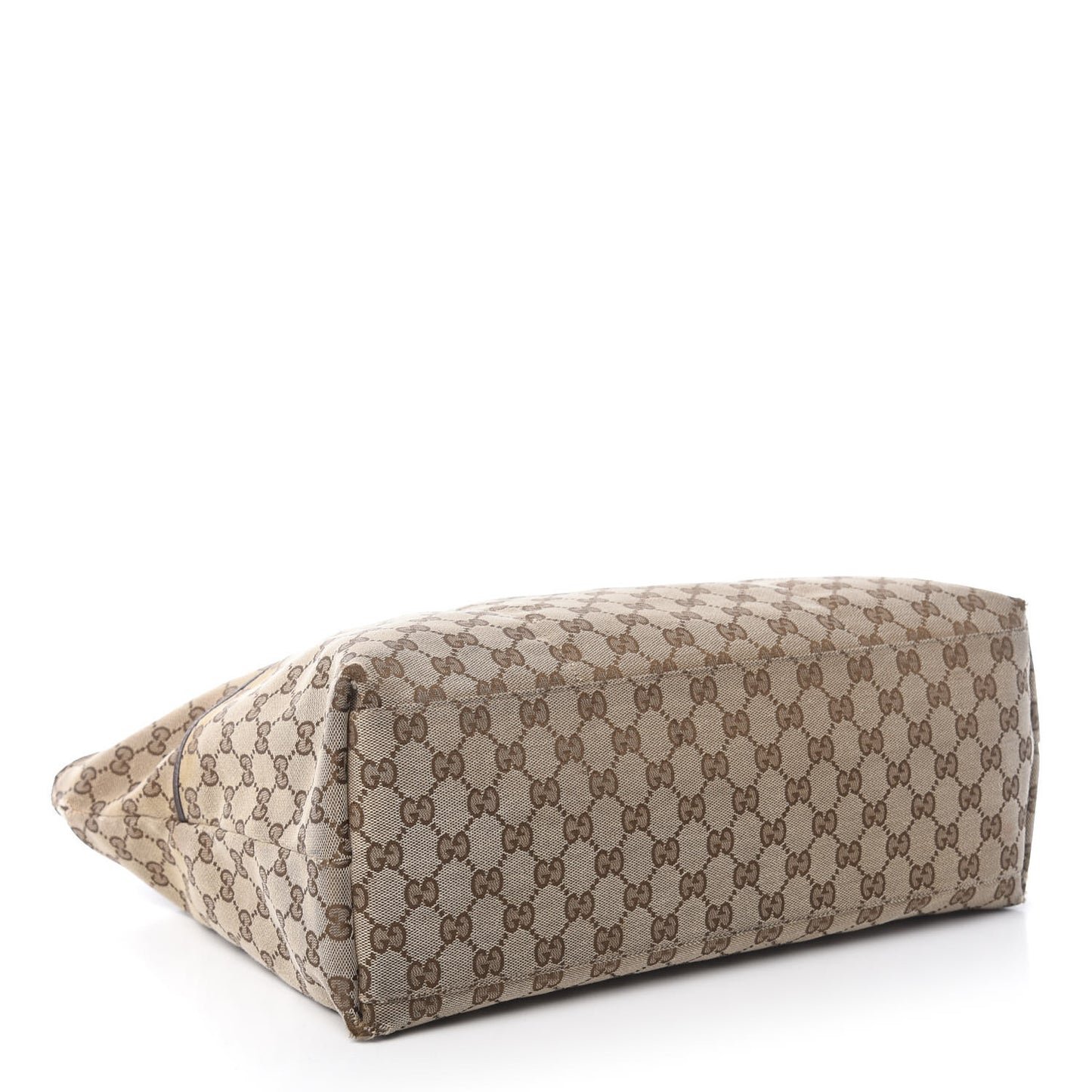 Monogram Web Large Diaper Tote Brown