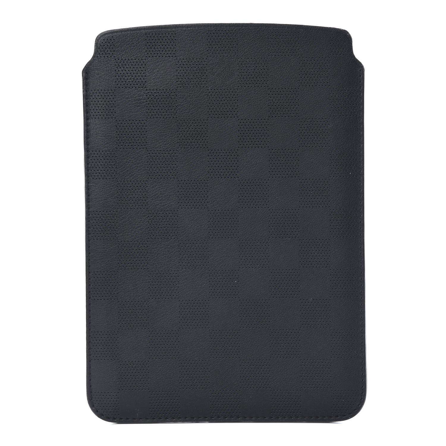 Louis Vuitton Damier Perforated Softcase iPad Mini Case Black 1 of 7