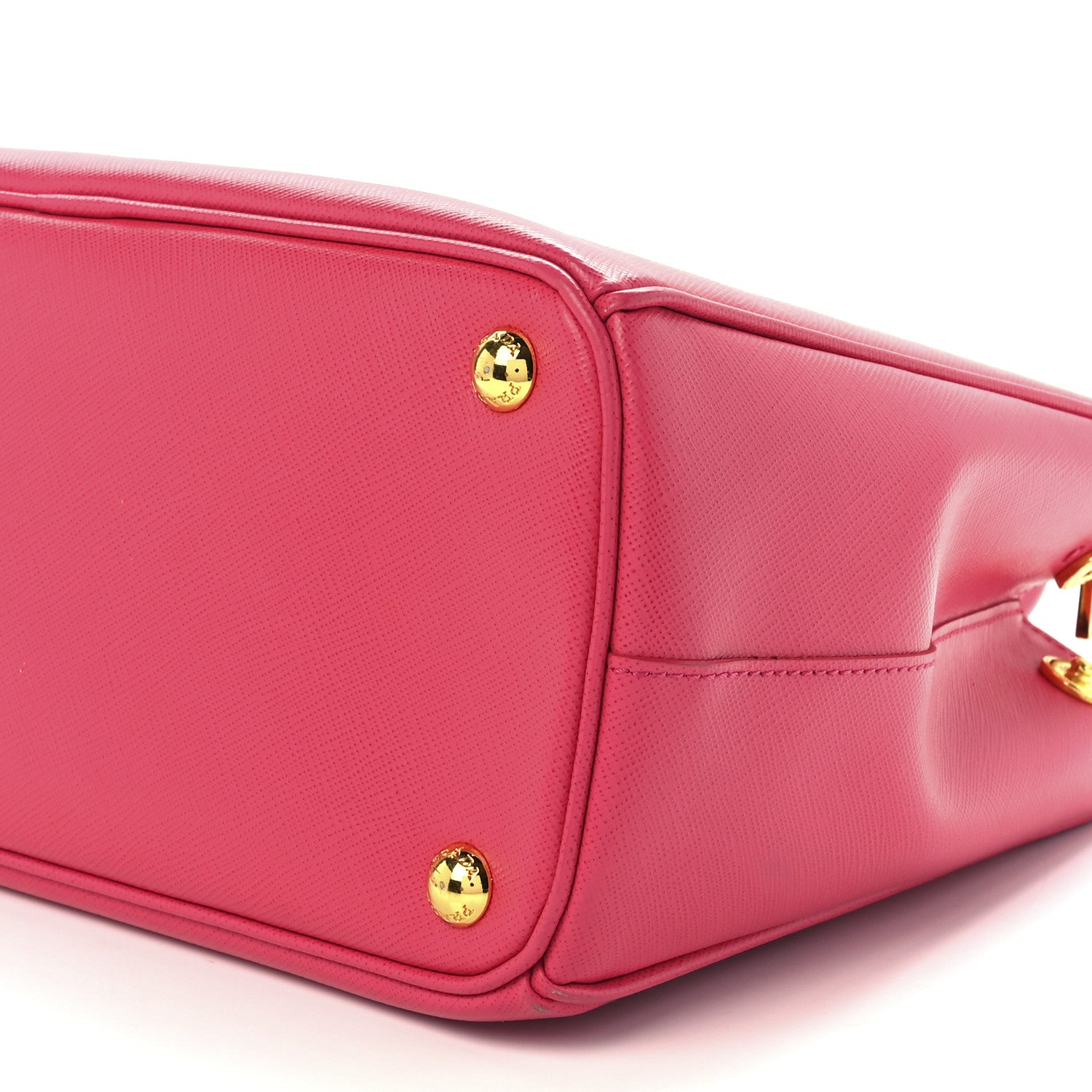 Prada Saffiano Small Galleria Double Zip Tote Peonia 12 of 12