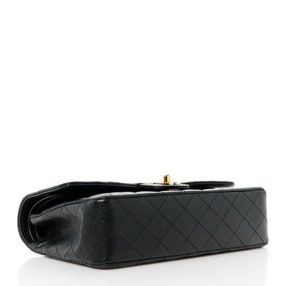 Chanel Caviar Quilted Medium Double Flap Black 4 of 11