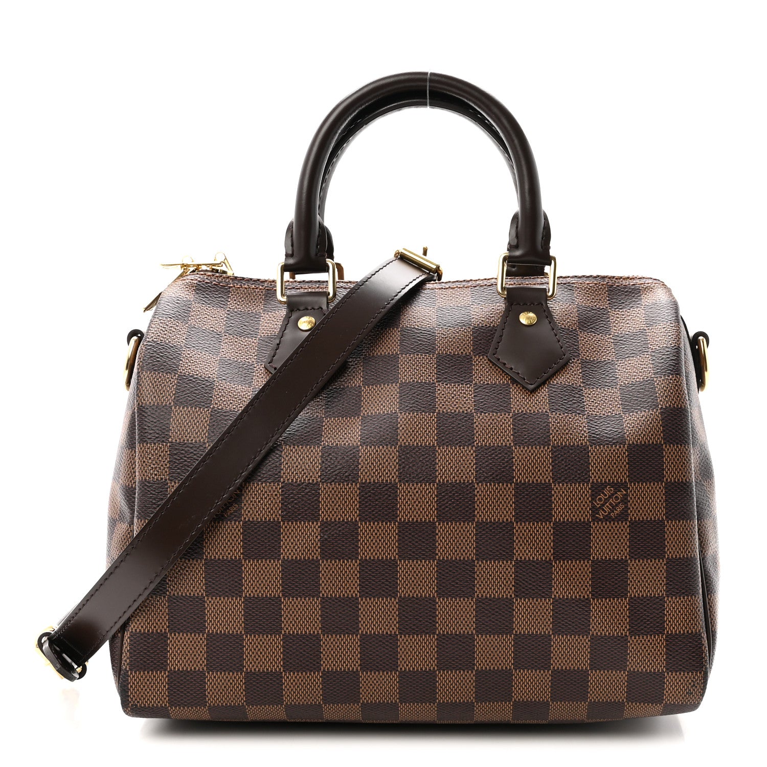 Louis Vuitton Damier Ebene Speedy Bandouliere 25 1 of 10