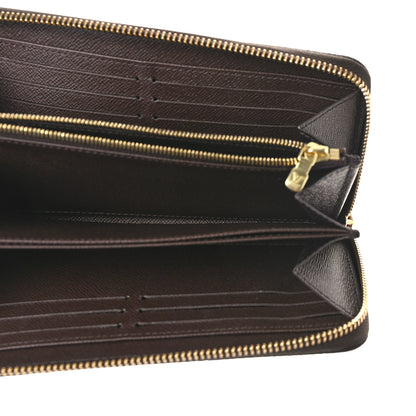 Louis Vuitton Damier Ebene Zippy Wallet 5 of 8