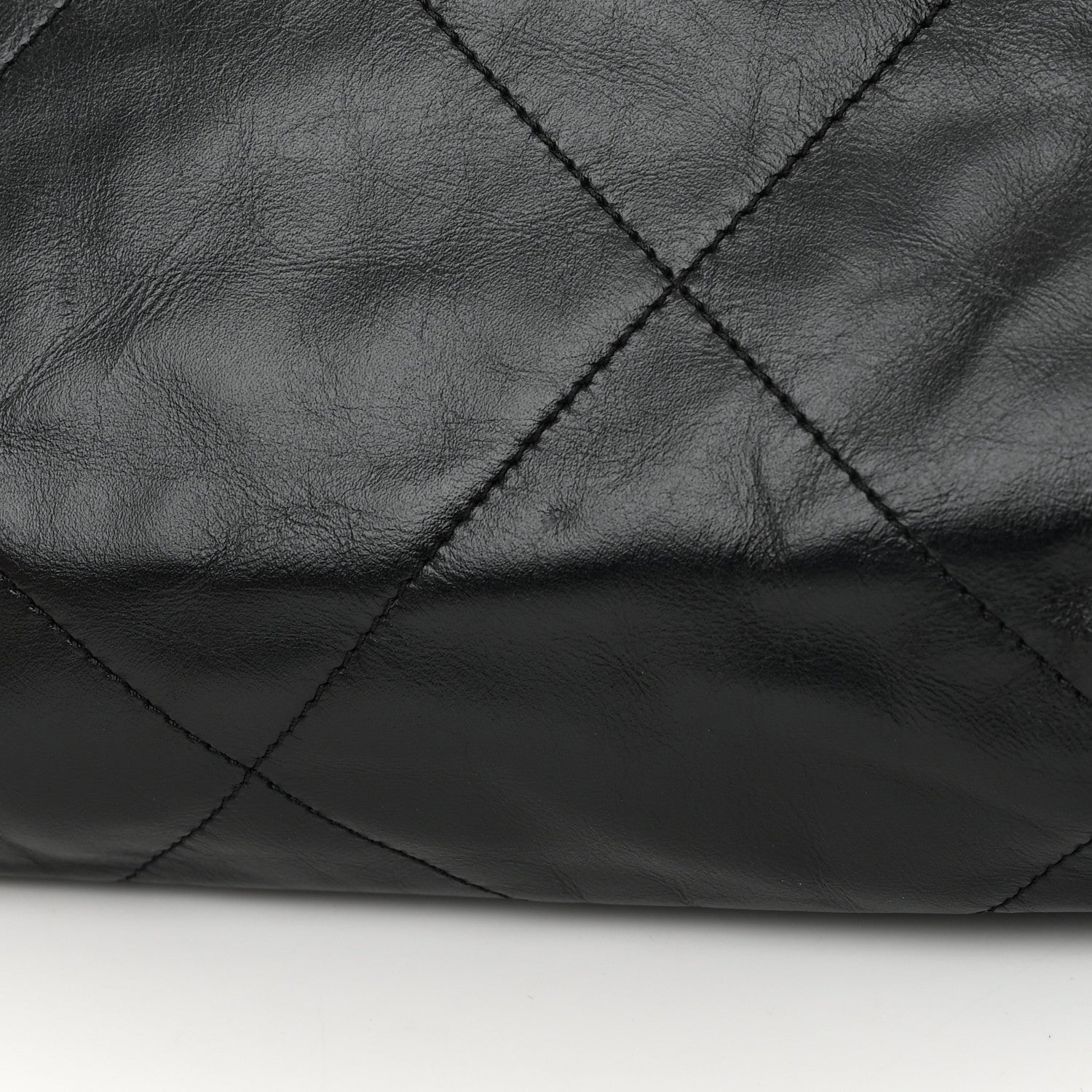 Chanel Shiny Calfskin Quilted Small Chanel 22 Black 14 of 16