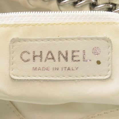 Chanel Leather Baby Coco Cabas White 4 of 8