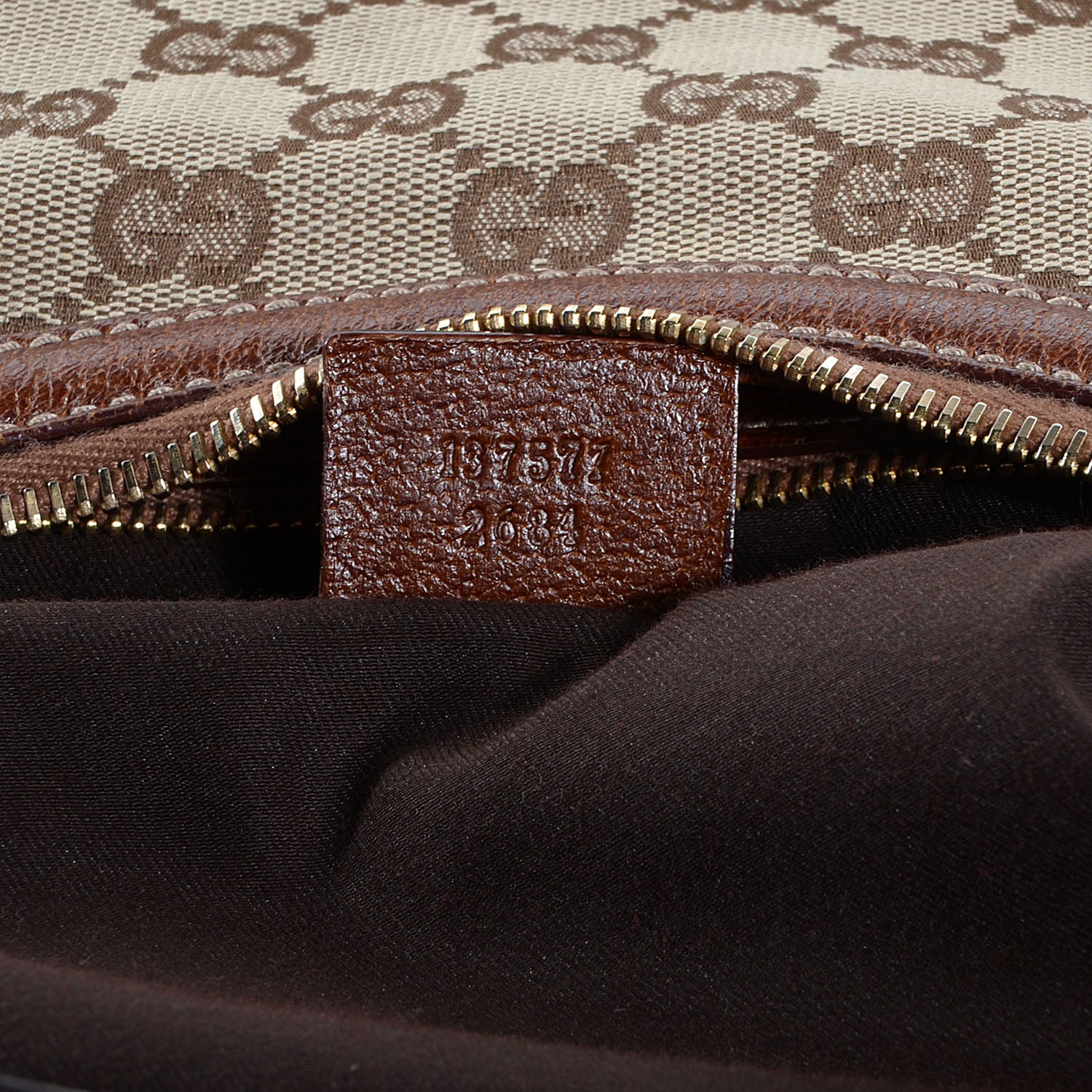 Gucci Monogram Bamboo Ring Hobo Brown 7 of 7