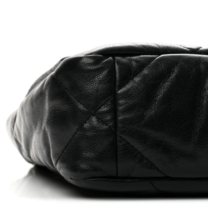 Chanel Goatskin Quilted Medium Chanel 19 Flap Black 9 of 13