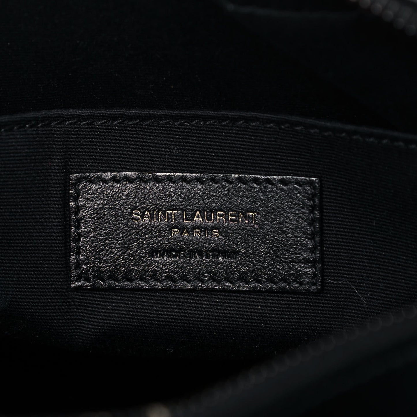 Calfskin Matelasse Monogram Lou Camera Bag Black