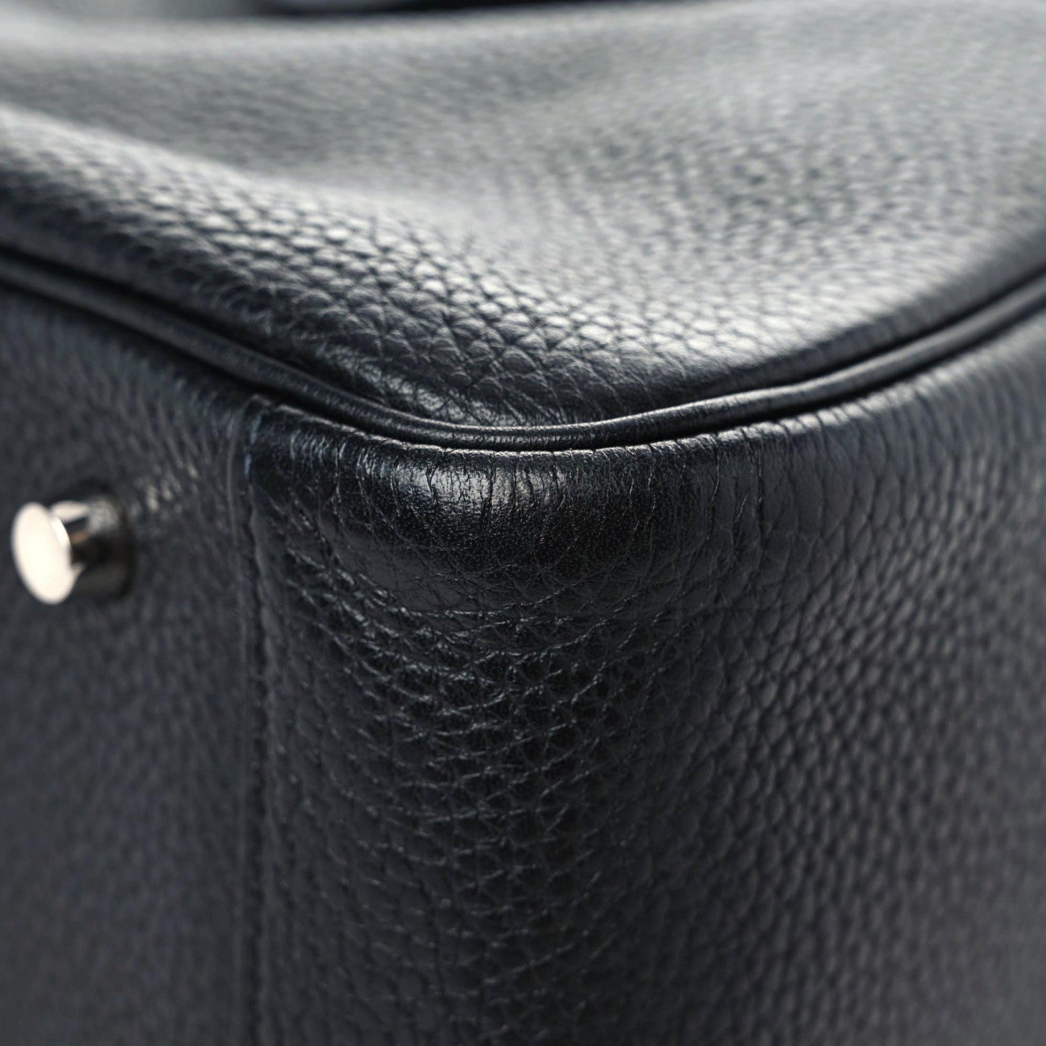 Hermes Taurillon Clemence Lindy 34 Black 9 of 12
