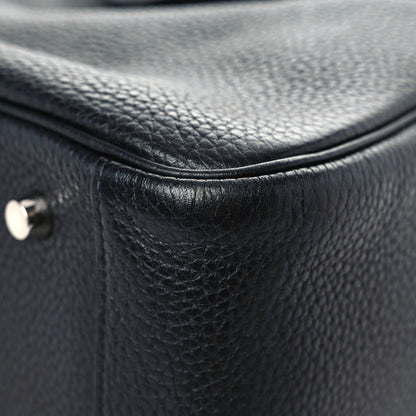Hermes Taurillon Clemence Lindy 34 Black 9 of 12