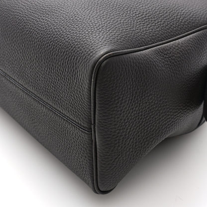 The Row Matte Grained Calfskin India 15.75 Wood Brown 9 of 9