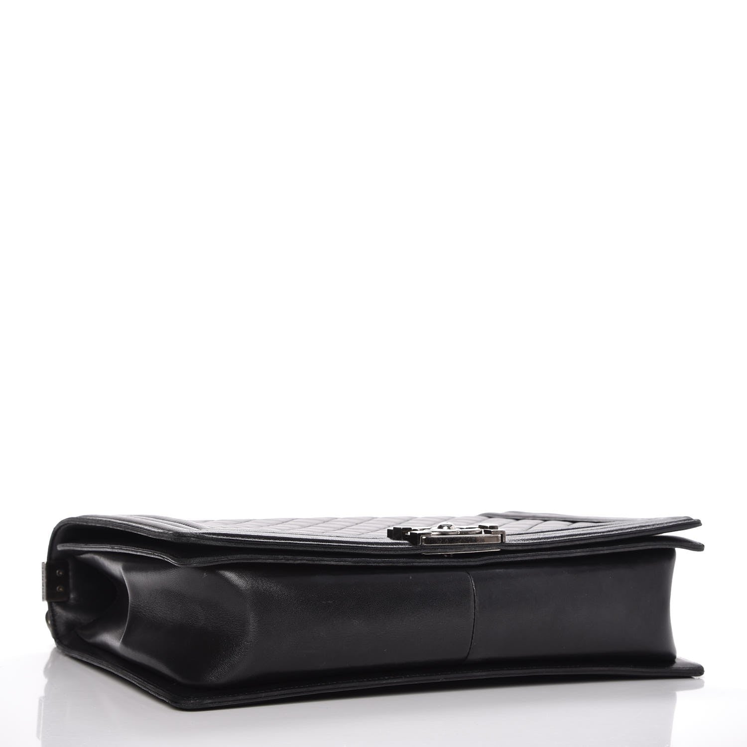 Chanel Lambskin Quilted Large Boy Flap Black 4 of 8