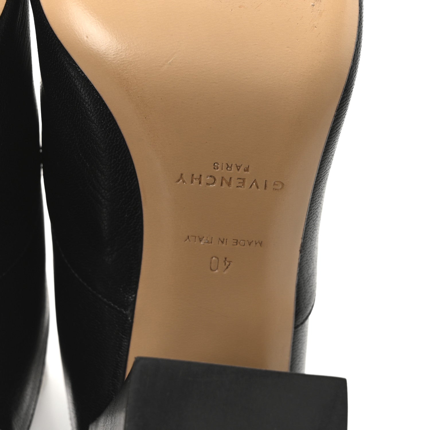 Givenchy Grained Goatskin 4G Logo Mules 40 Black 14 of 20