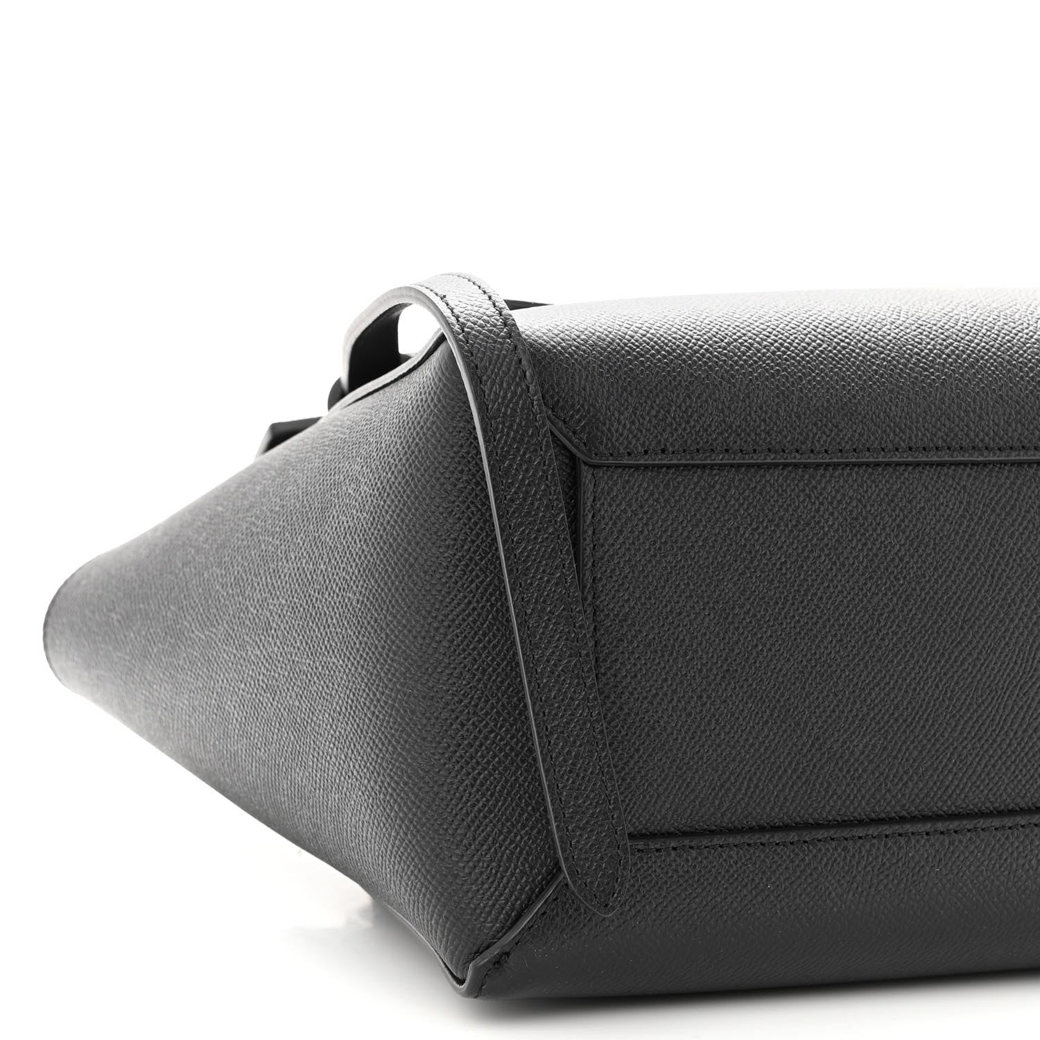 Celine Grained Calfskin Micro Belt Bag Black 9 of 10