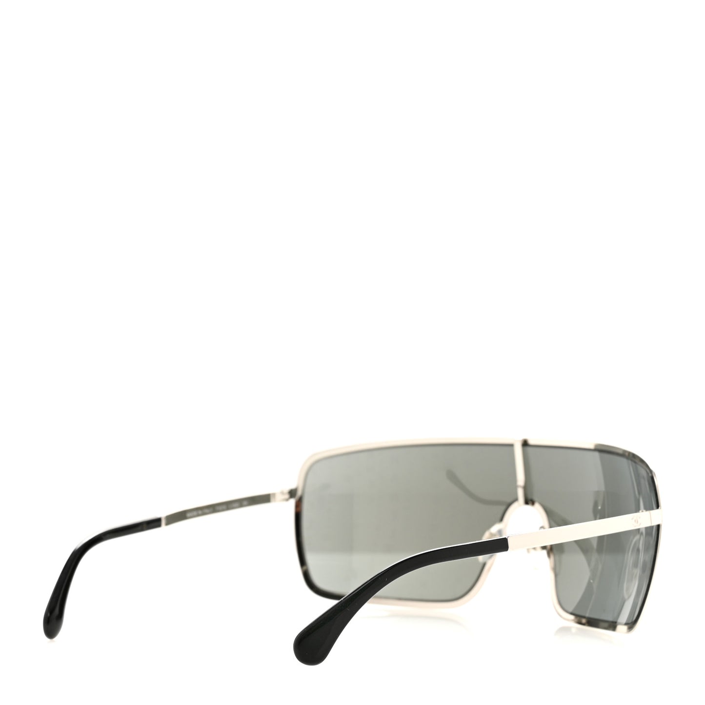 Metal Shield Runway Sunglasses 71213 Black