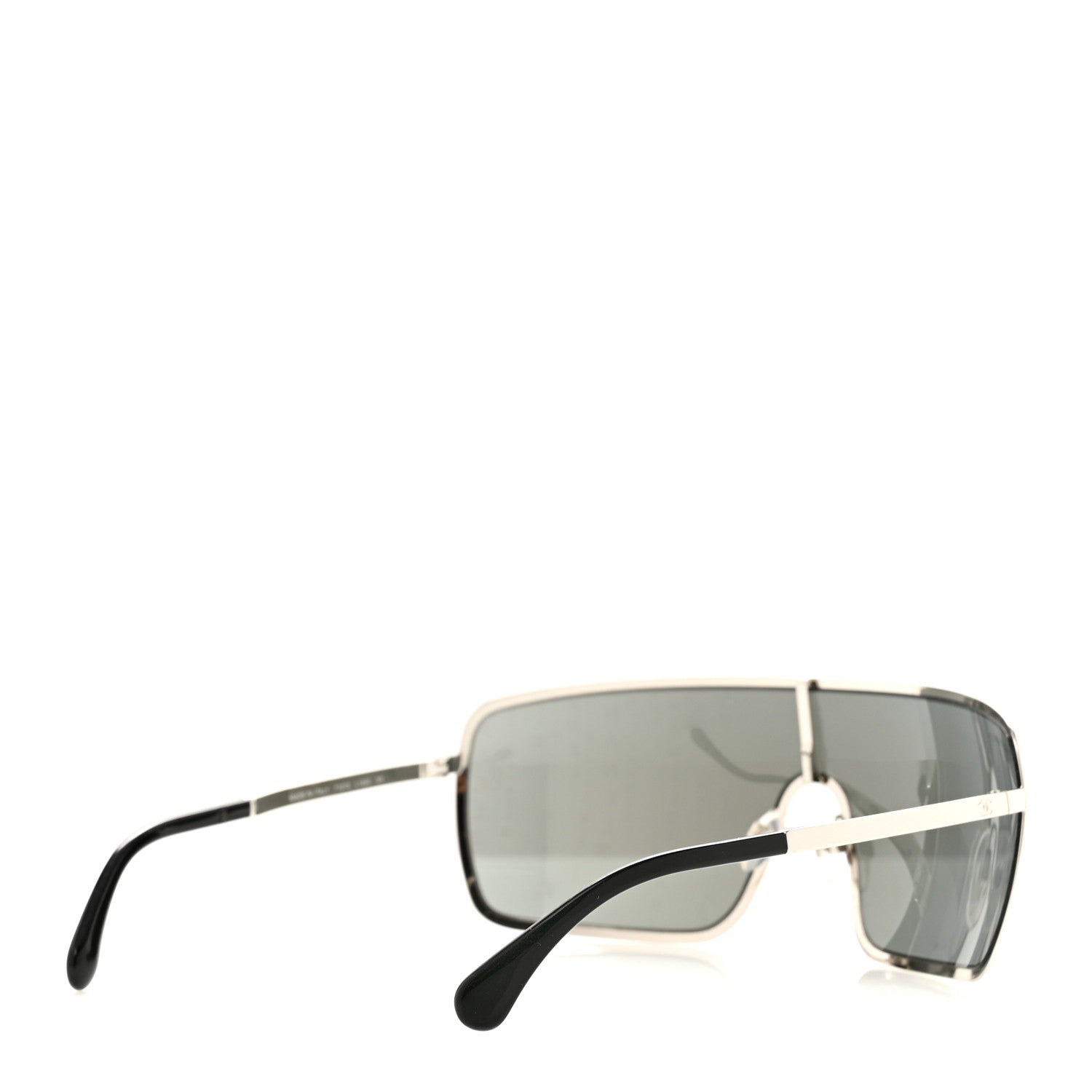 Chanel Metal Shield Runway Sunglasses 71213 Black 4 of 8