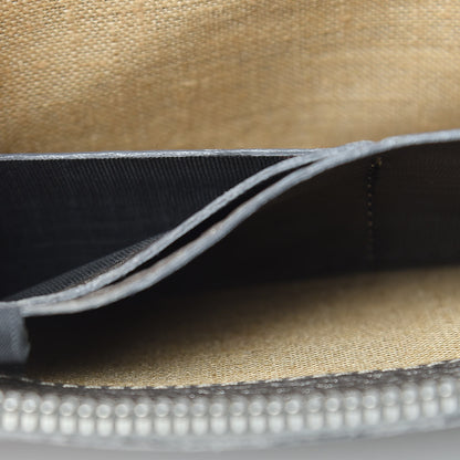 Fendi Cuoio Romano Selleria Zip Around Wallet Peltro 13 of 14