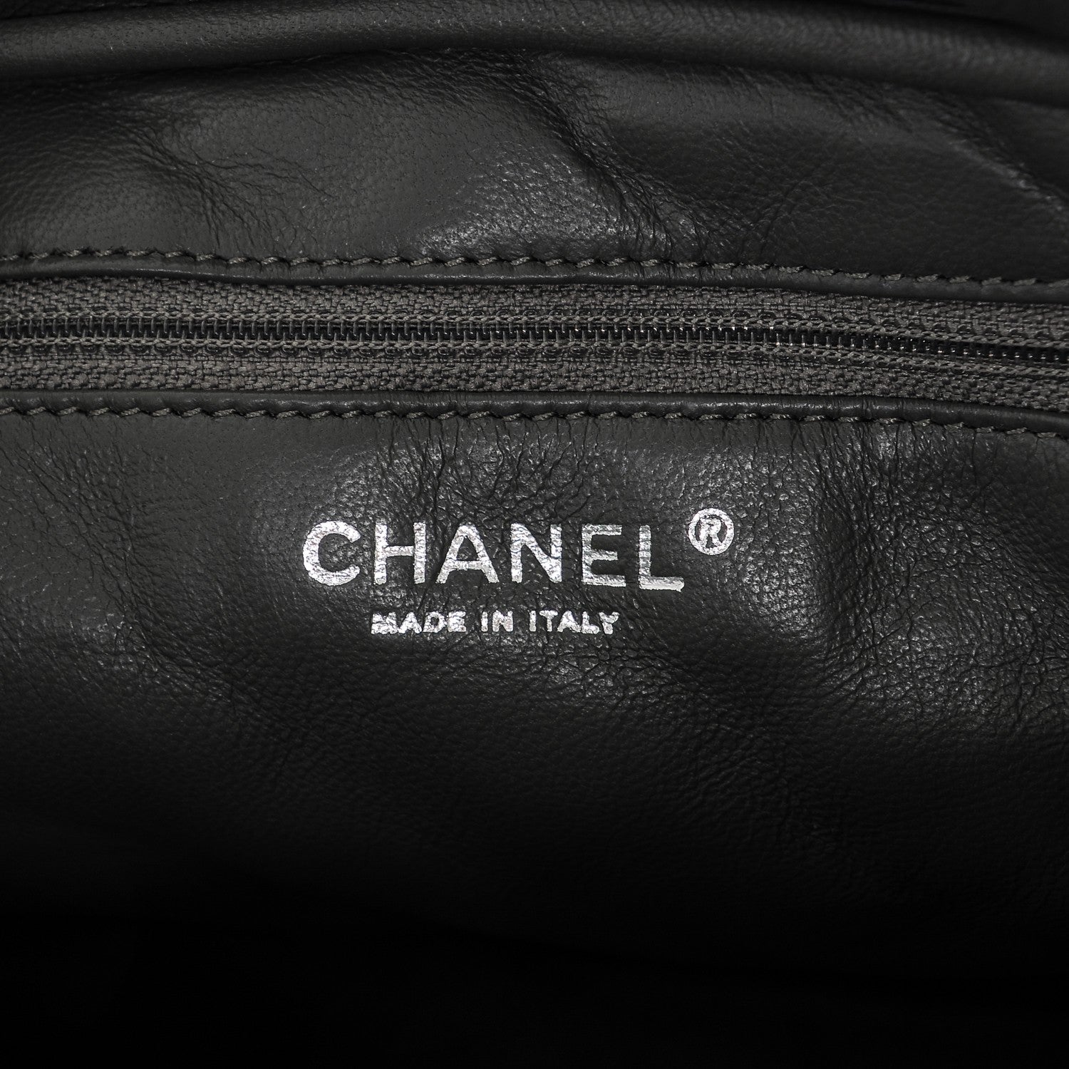 Chanel Aged Calfskin Quilted Large Reissue Camera Case Grey 6 of 7