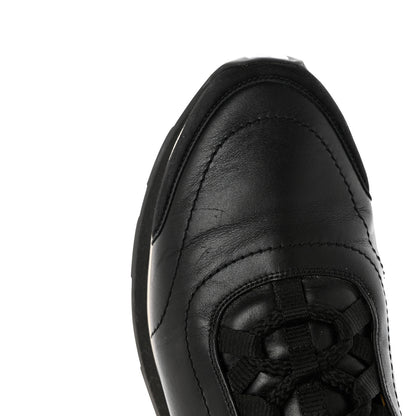 Hermes Calfskin Mens Miles Sneakers 42.5 Black 9 of 10