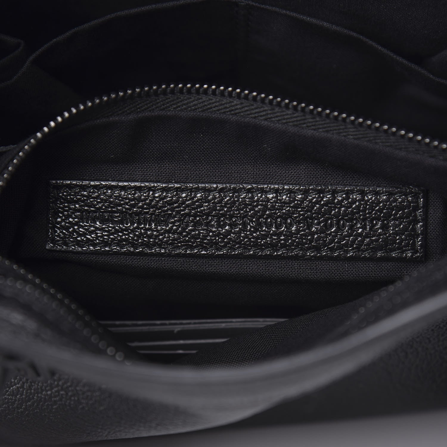 Balenciaga Chevre Black Metallic Edge Hardware S City Black 7 of 10