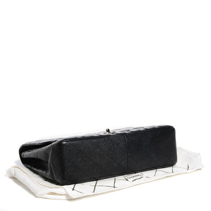 Chanel Caviar Jumbo Single Flap Black 4 of 9