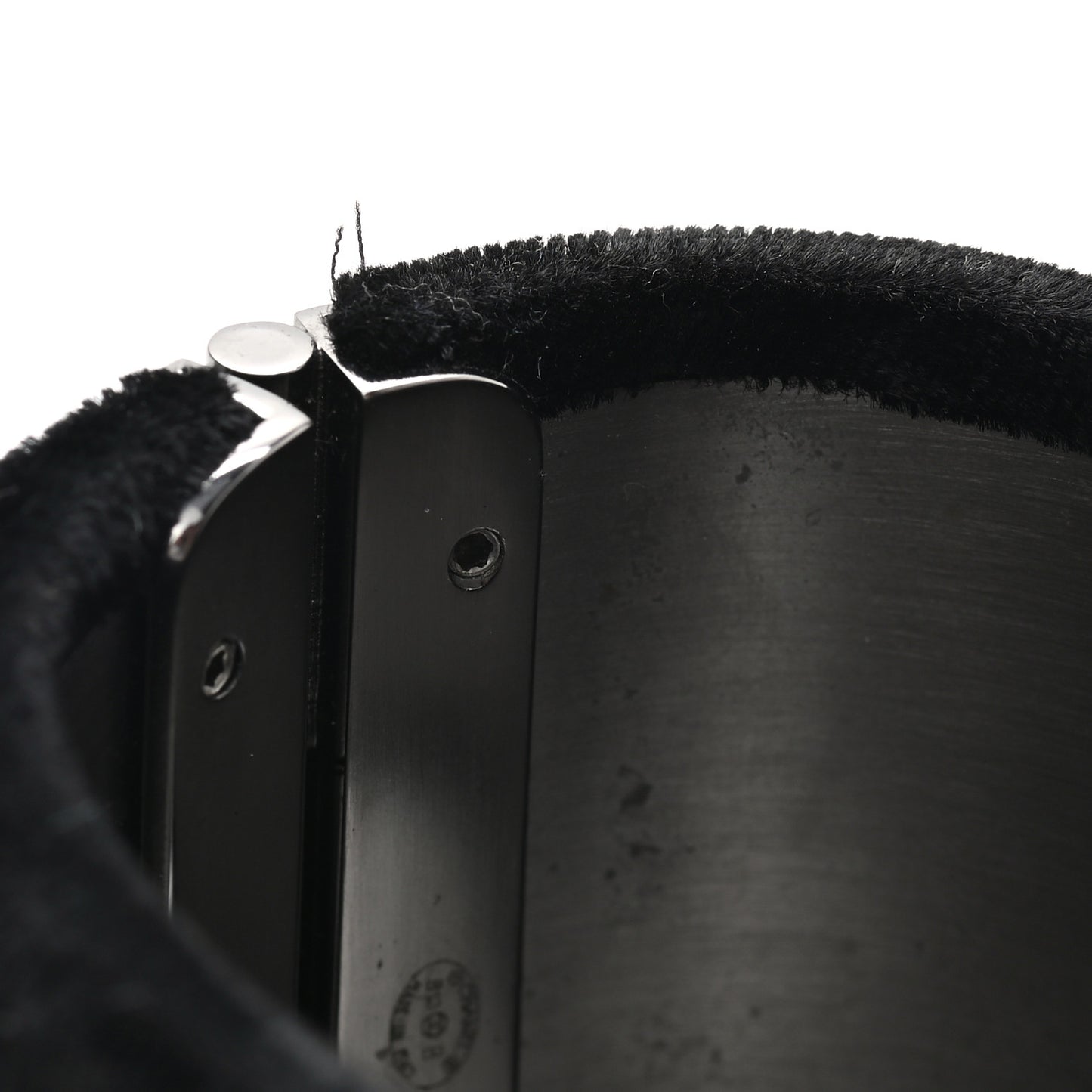 Velvet CC Wide Cuff Black