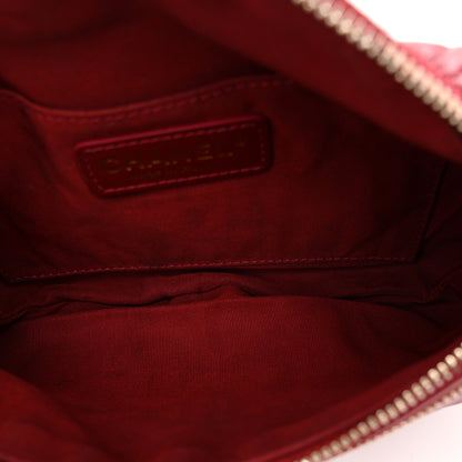 Chanel Aged Calfskin Quilted Waist Bag With Coin Purse  Red 5 of 12