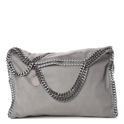 Stella McCartney Shaggy Deer Falabella Fold Over Tote Grey 1 of 12