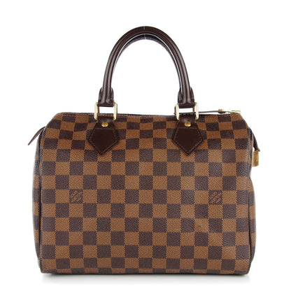 Louis Vuitton Damier Ebene Speedy 25 1 of 9
