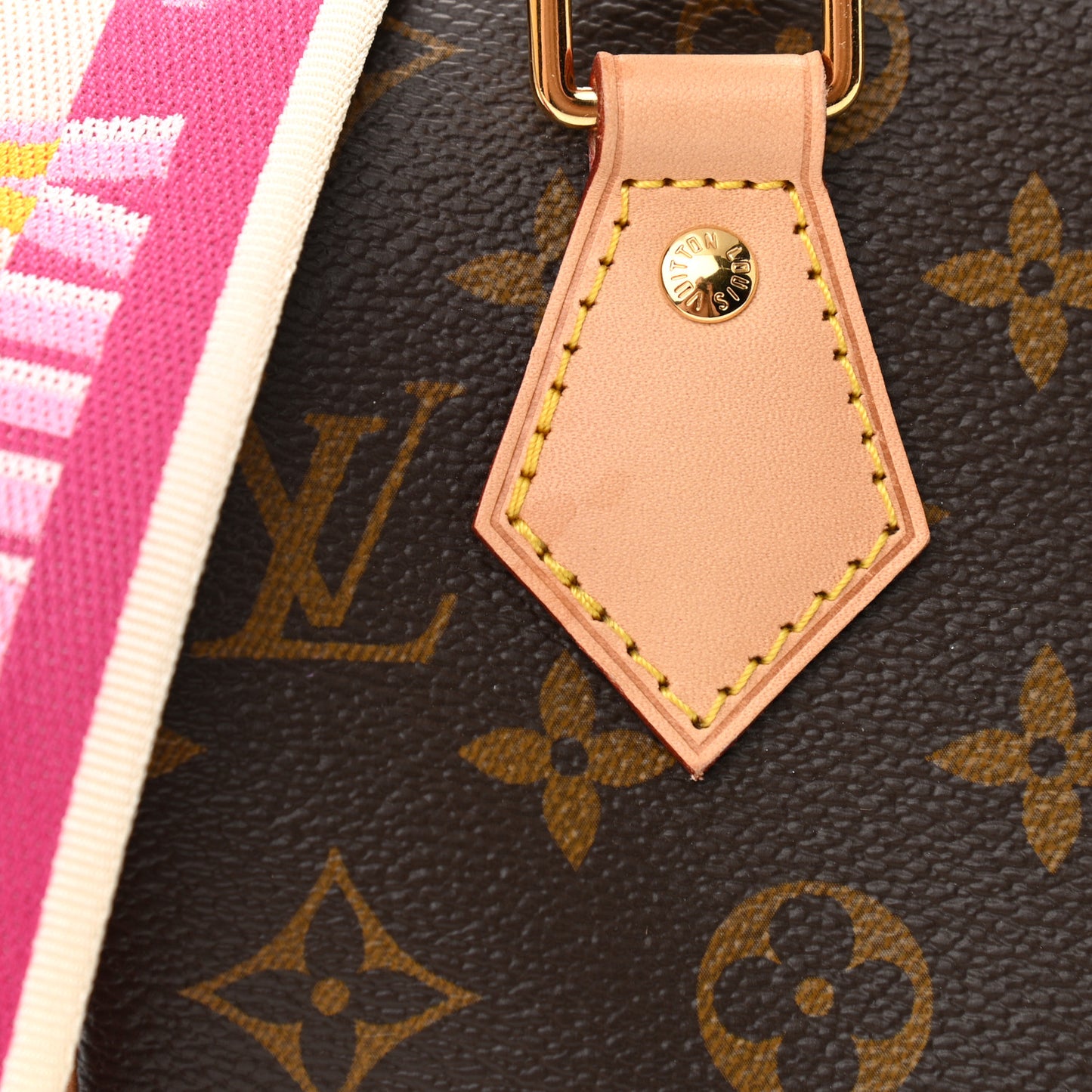 Monogram Speedy Bandouliere 20 Fuchsia
