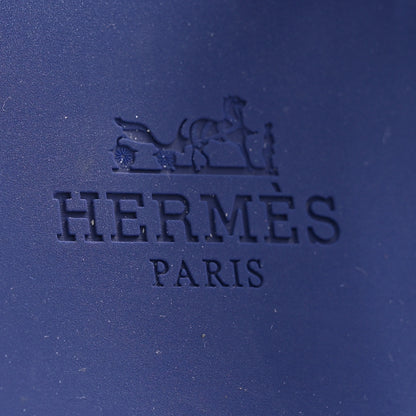 Hermes Rubber Chaine d'Ancre Island Sandals 38 Bleu Smalt 6 of 9