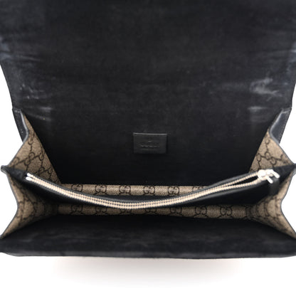 Gucci GG Supreme Monogram Small Dionysus Shoulder Bag Black 5 of 14