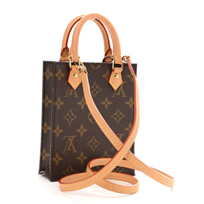 Louis Vuitton Monogram Petit Sac Plat 3 of 9