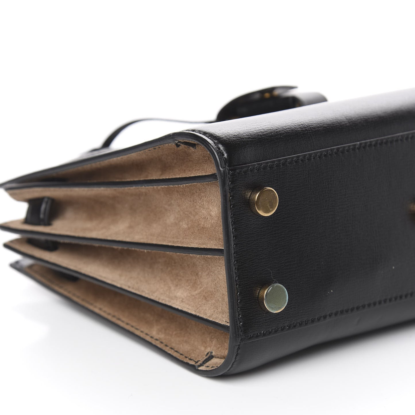 Calfskin Nano Sac De Jour Black